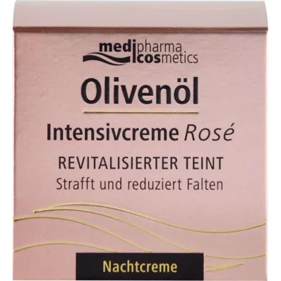 OLIVENÖL INTENSIVCREME Crema notte alla rosa, 50 ml