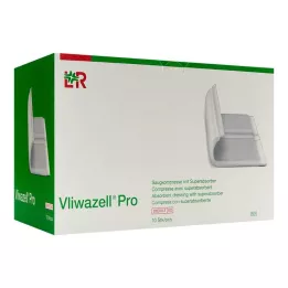 VLIWAZELL Pro superabsorb.compress.sterile 20x40 cm, 10 pz