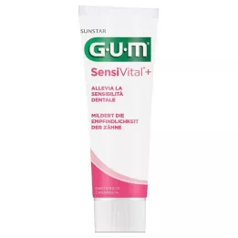 GUM Dentifricio SensiVital+, 75 ml