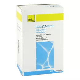 CALCI D3-Denk 1.000 mg/880 U.I. Compresse effervescenti, 120 pz