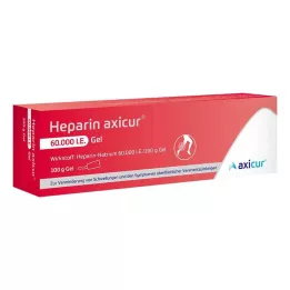 HEPARIN AXICUR 60.000 U.I. gel, 100 g