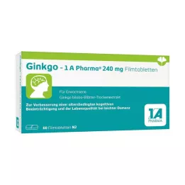 GINKGO-1A Pharma 240 mg Compresse rivestite con film, 60 Capsule
