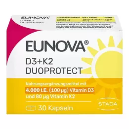 EUNOVA DuoProtect D3+K2 4000 U.I./80 μg Capsule, 30 pz