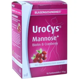 UROCYS Mannosio+ Sticks, 15 pz