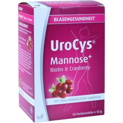 UROCYS Mannosio+ Sticks, 15 pz