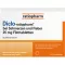 DICLO-RATIOPHARM per dolore e febbre 25 mg FTA, 20 pz
