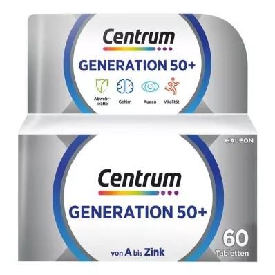 Centrum Generation 50 + compresse, 60 pz Centrum Generation 50 + compresse, 60 pz