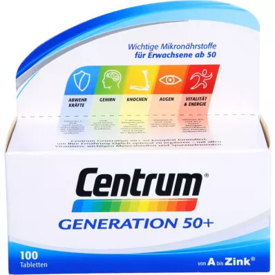 CENTRUM Compresse Generation 50+, 100 pezzi