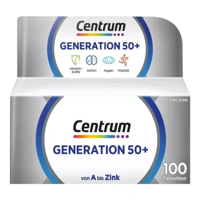 Centrum Generation 50 + compresse, 100 pz Centrum Generation 50 + compresse, 100 pz