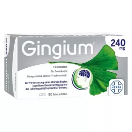 GINGIUM 240 mg compresse rivestite con film, 80 pezzi