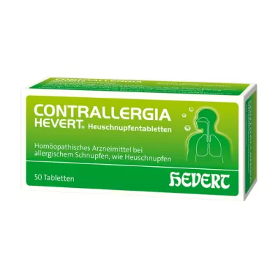 CONTRALLERGIA Compresse Hevert per il raffreddore da fieno, 50 pz