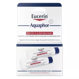EUCERIN Aquaphor Protect &amp; Unguento riparatore, 2X10 ml