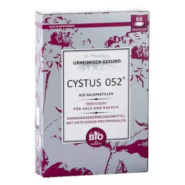 CYSTUS 052 Pastiglie organiche per la gola, 66 pz