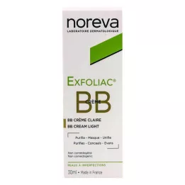 NOREVA Esfoliazione colorata BB-crema leggera, 30 ml
