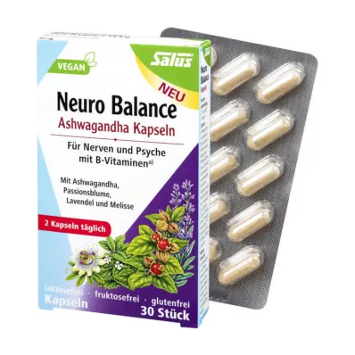 NEURO BALANCE Capsule di Ashwagandha Salus, 30 Capsule