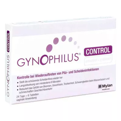 Gynophilus Control compresse vaginali (6 pz)