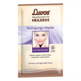 LUVOS Maschera detergente di terra curativa Cosmetici naturali, 2X7,5 ml