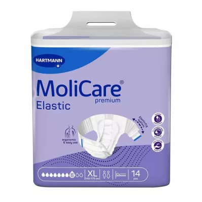 MOLICARE Slip elastico Premium 8 gocce taglia XL, 14 pz