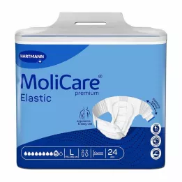 MOLICARE Premium Elastic Slip 9 gocce taglia L, 24 pz