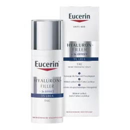 EUCERIN Hyaluron-Filler antietà UREA Crema giorno, 50 ml
