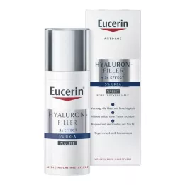 EUCERIN Hyaluron-Filler antietà UREA Crema notte, 50 ml