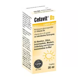 CEFAVIT D3 Gocce liquide pure per uso orale, 20 ml