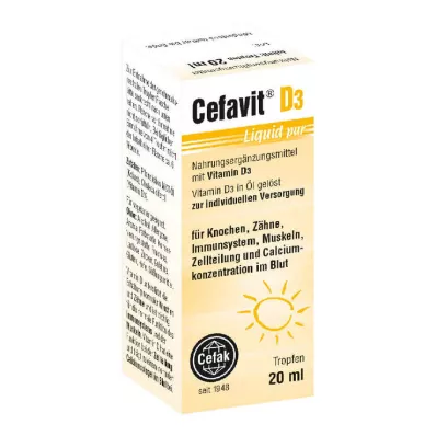 CEFAVIT D3 Gocce liquide pure per uso orale, 20 ml