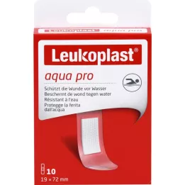 LEUKOPLAST strisce aqua pro 19x72 mm, 10 pz