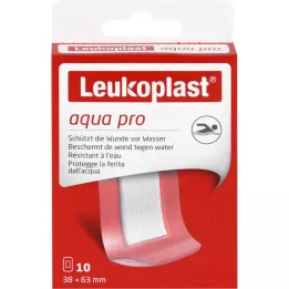 LEUKOPLAST strisce aqua pro 38x63 mm, 10 pz