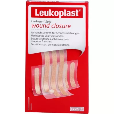 LEUKOPLAST Striscia Leukosan sterile 6x38 mm/6x75 mm, 9 pz