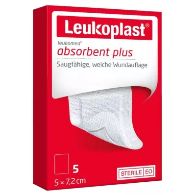 Leukoplast Leukomed medicazione sterile per ferite 5x7,2 cm, 5 pz