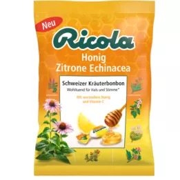 RICOLA m.Z.Beutel Caramelle al miele echinaceo e limone, 75 g