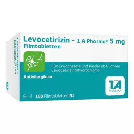 LEVOCETIRIZIN-1A Pharma 5 mg compresse rivestite con film, 100 capsule