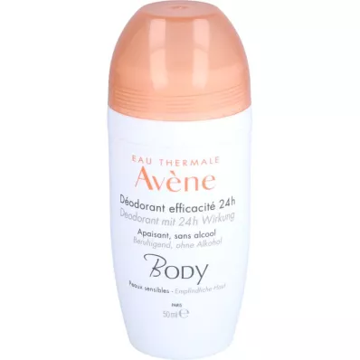 AVENE Deodorante per il corpo con effetto 24h, 50 ml