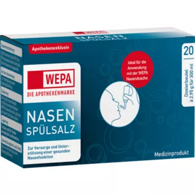 WEPA Sale per risciacquo nasale, 20X2,95 g