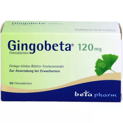 GINGOBETA 120 mg compresse rivestite con film, 50 pz