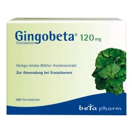 GINGOBETA 120 mg compresse rivestite con film, 100 pz
