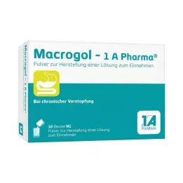 MACROGOL-1A Pharma Plv.z.Her.e.Ls.zum Einnehmen, 10 pz