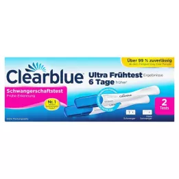 CLEARBLUE Test di gravidanza per la diagnosi precoce, 2 pezzi