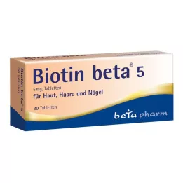 Biotina beta 5 compresse, 30 pz