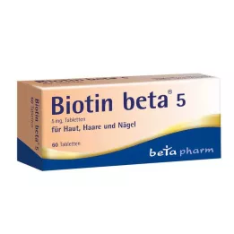 Biotina beta 5 compresse, 60 pz