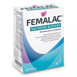 FEMALAC Polvere bloccante per batteri, 10 pezzi
