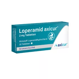 LOPERAMID axicur 2 mg compresse, 10 pz