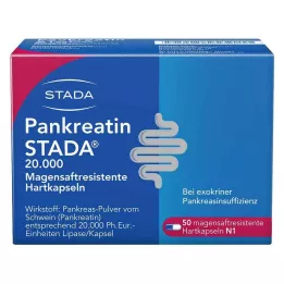 PANKREATIN STADA 20.000 capsule rigide enteriche, 50 pz