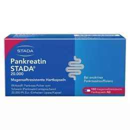 PANKREATIN STADA 20.000 capsule rigide enteriche, 100 pz