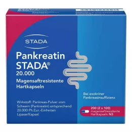 PANKREATIN STADA 20.000 capsule rigide enteriche, 200 pz