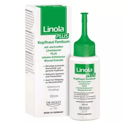 LINOLA PLUS Tonico per il cuoio capelluto, 100 ml