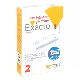 EXACTO HIV Autotest per le coppie, 1 pz