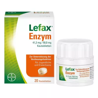 Compresse masticabili enzimatiche Lefax, 20 compresse Compresse masticabili enzimatiche Lefax, 20 compresse