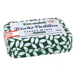 EM-EUKAL Pastiglie fresche di menta forte senza zucchero, 20 g